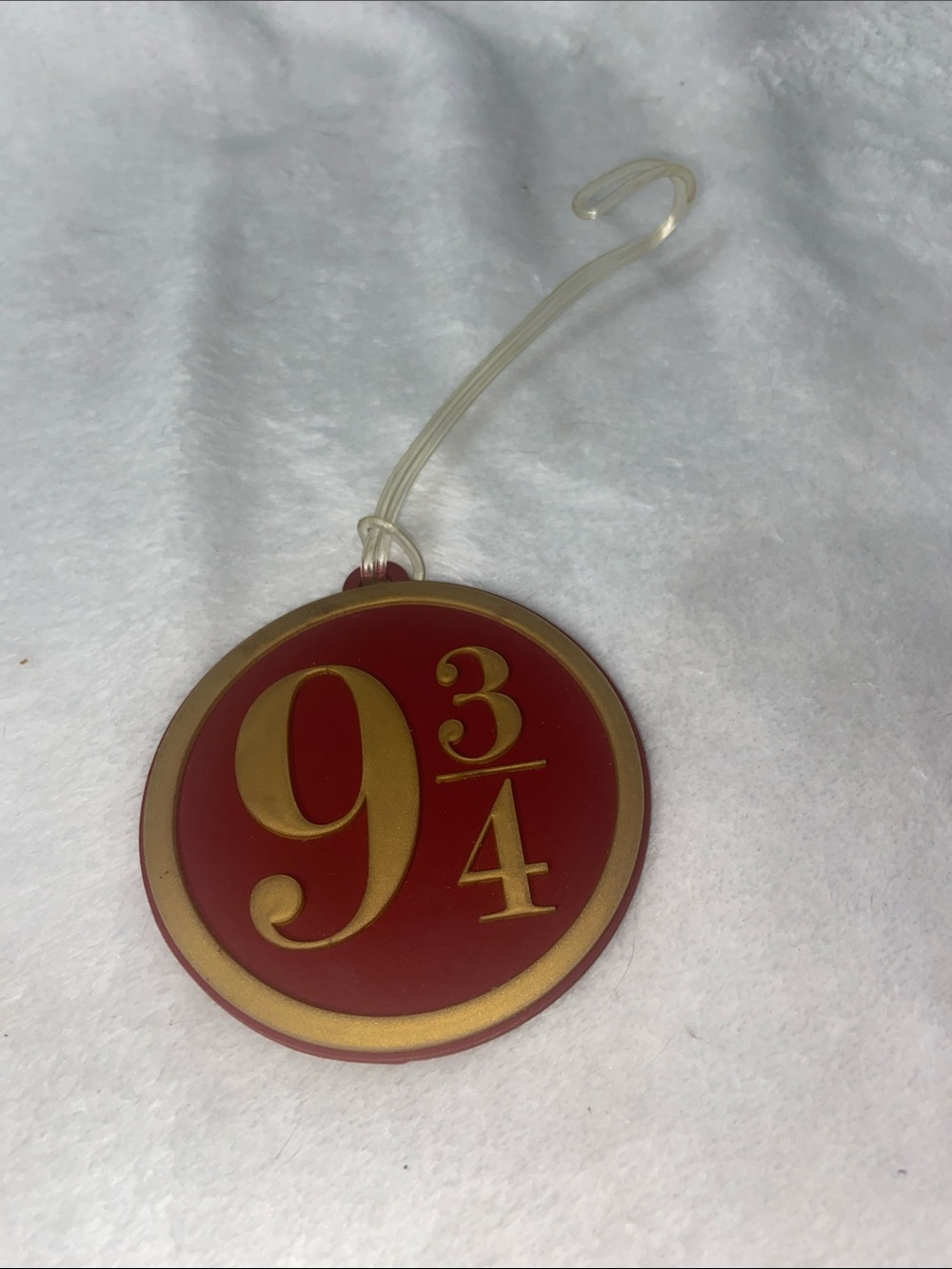 Harry Potter Platform 9¾ Rubber Luggage Tag manufactured by Bioworld